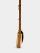 Saint Laurent Solferino Raffia Shoulder Bag