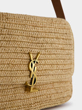Saint Laurent Solferino Raffia Shoulder Bag