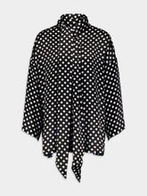 Saint Laurent Polka-Dot Blouse