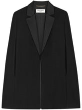 Saint Laurent Tuxedo cape