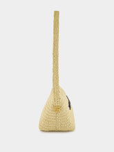Saint Laurent Woven Raffia Shoulder Bag