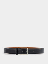 Santoni Buckle Leather Belt