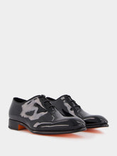 Santoni Leather Oxford Shoes