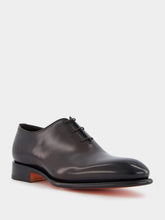 Santoni Leather Oxford Shoes