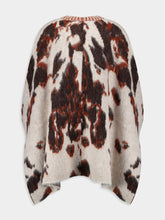 Stella McCartney Appaloosa Pony Jacquard Knit Cape Jumper