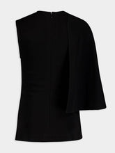 Stella McCartney Black One-Shoulder Top