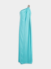 Stella McCartney Chain Embellished One Shoulder Dress