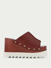 Stella McCartney Elyse 80mm Studded Wedge Sandals