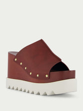 Stella McCartney Elyse 80mm Studded Wedge Sandals