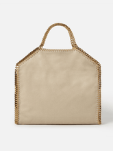 Stella McCartney Falabella Fold-Over Cream Tote Bag