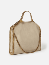 Stella McCartney Falabella Fold-Over Cream Tote Bag