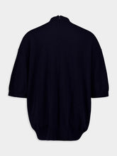 Stella McCartney Falabella High-Neck Wool Blouse