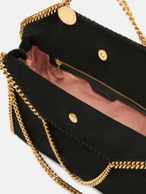 Stella McCartney Falabella Fold-Over Black Tote Bag