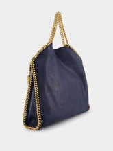 Stella McCartney Falabella Fold-Over Blue Tote Bag