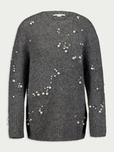 Stella McCartney Faux Pearl-Embellished Oversized Jumper