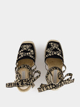 Stella McCartney Gaia Canvas 140mm Wedge Espadrilles