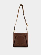 Stella McCartney Mini Frayme Bucket Logo-Plaque Bag