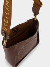 Stella McCartney Mini Frayme Bucket Logo-Plaque Bag