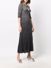 Stella McCartney Pinstripe Pleated dress