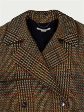 Stella McCartney Tweed Belted Double-Breasted Coat
