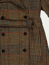 Stella McCartney Tweed Belted Double-Breasted Coat