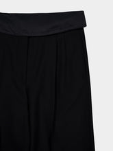 Stella McCartney Wide Leg Tuxedo Wool Trousers