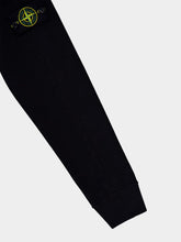 Stone Island Button-Up Cotton Blend Sweatshirt