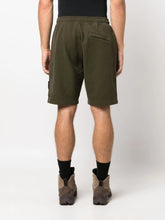 Stone Island Compass-Motif Cotton Track Shorts