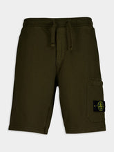 Stone Island Compass-Motif Cotton Track Shorts
