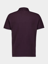 Stone Island Compass-Motif Short-Sleeved Polo Shirt