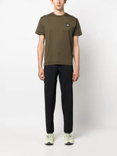 Stone Island Compass-Patch Cotton T-Shirt