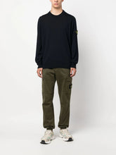 Stone Island Compass-Patch Virgin Wool Jumper