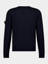 Stone Island Compass-Patch Virgin Wool Jumper