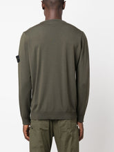 Stone Island Compass-Patch Virgin Wool Jumper