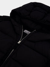 Stone Island Tunnel Down-TC Black Hooded Jacket