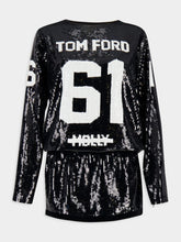 Tom Ford All Over Sequins Mini Dress