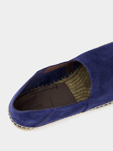 Tom Ford Barnes Suede Blue Espadrilles