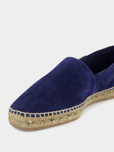 Tom Ford Barnes Suede Blue Espadrilles