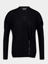 Tom Ford Cashmere Wrap Black Cardigan