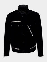 Tom Ford Compact Velvet Motorcycle Jacket