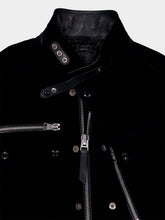 Tom Ford Compact Velvet Motorcycle Jacket
