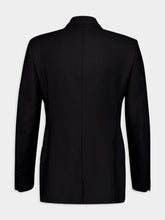 Tom Ford Double-Breasted Mohair-Blend Blazer