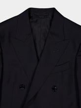 Tom Ford Double-Breasted Mohair-Blend Blazer