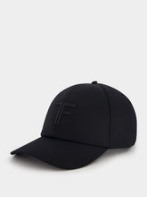 Tom Ford Embroidered Canvas and Leather Cap