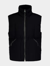 Tom Ford Funnel-Neck Black Quilted Gilet