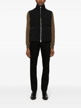 Tom Ford Funnel-Neck Black Quilted Gilet