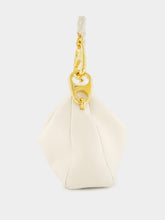 Tom Ford Grain Leather Carine Large White Hobo