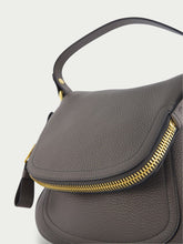 Tom Ford Grain Leather Jennifer Medium Double Strap Bag