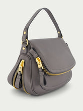 Tom Ford Grain Leather Jennifer Medium Double Strap Bag