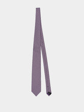 Tom Ford Houndstooth-Pattern Silk Tie